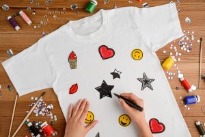 Crowdfunding with rewards custom t-shirt