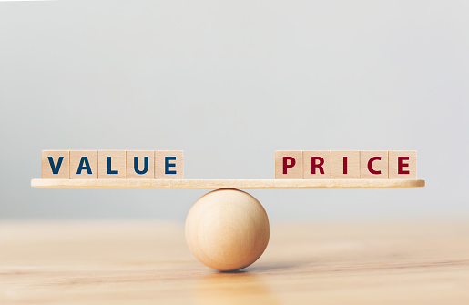 fundraising event pricing considers value