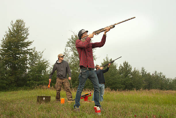 Clay Shooting Fundraiser participants