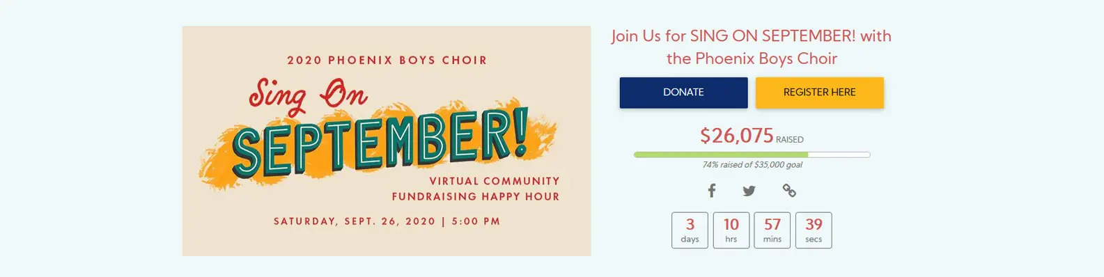 Virtual Happy Hours and Performances for  #GivingTuesday fundraising