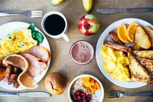 Breakfast Fundraisers are easy for  many church congregations