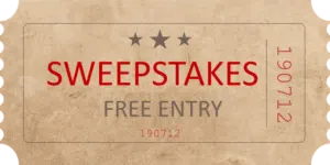 Sweepstakes free entry
