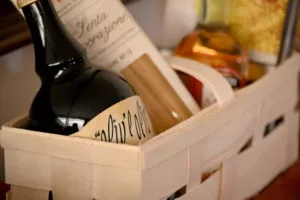 Gift baskets make great auction items