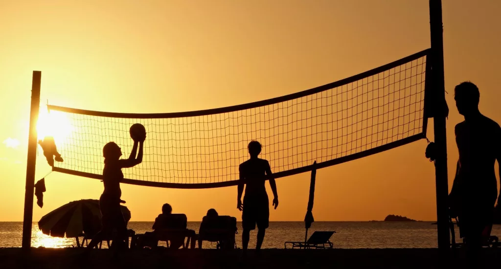 Volleyball fundraising ideas at the beach